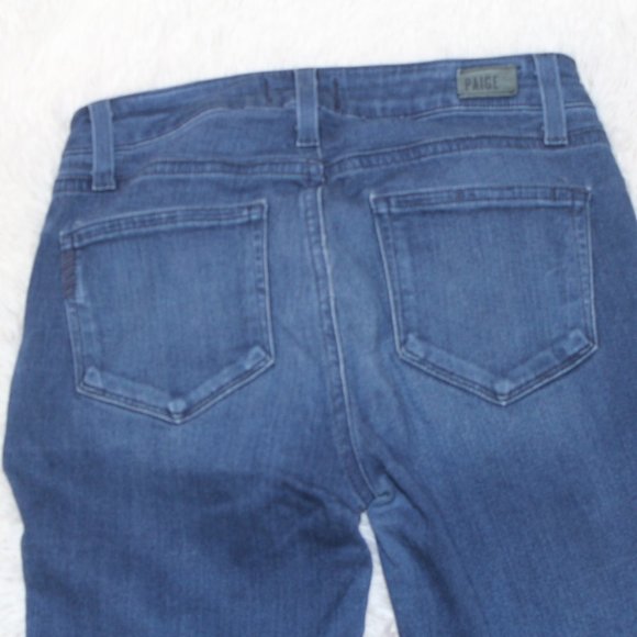 paige sz 27 blue jean verdugo ankle skinny - Picture 4 of 4
